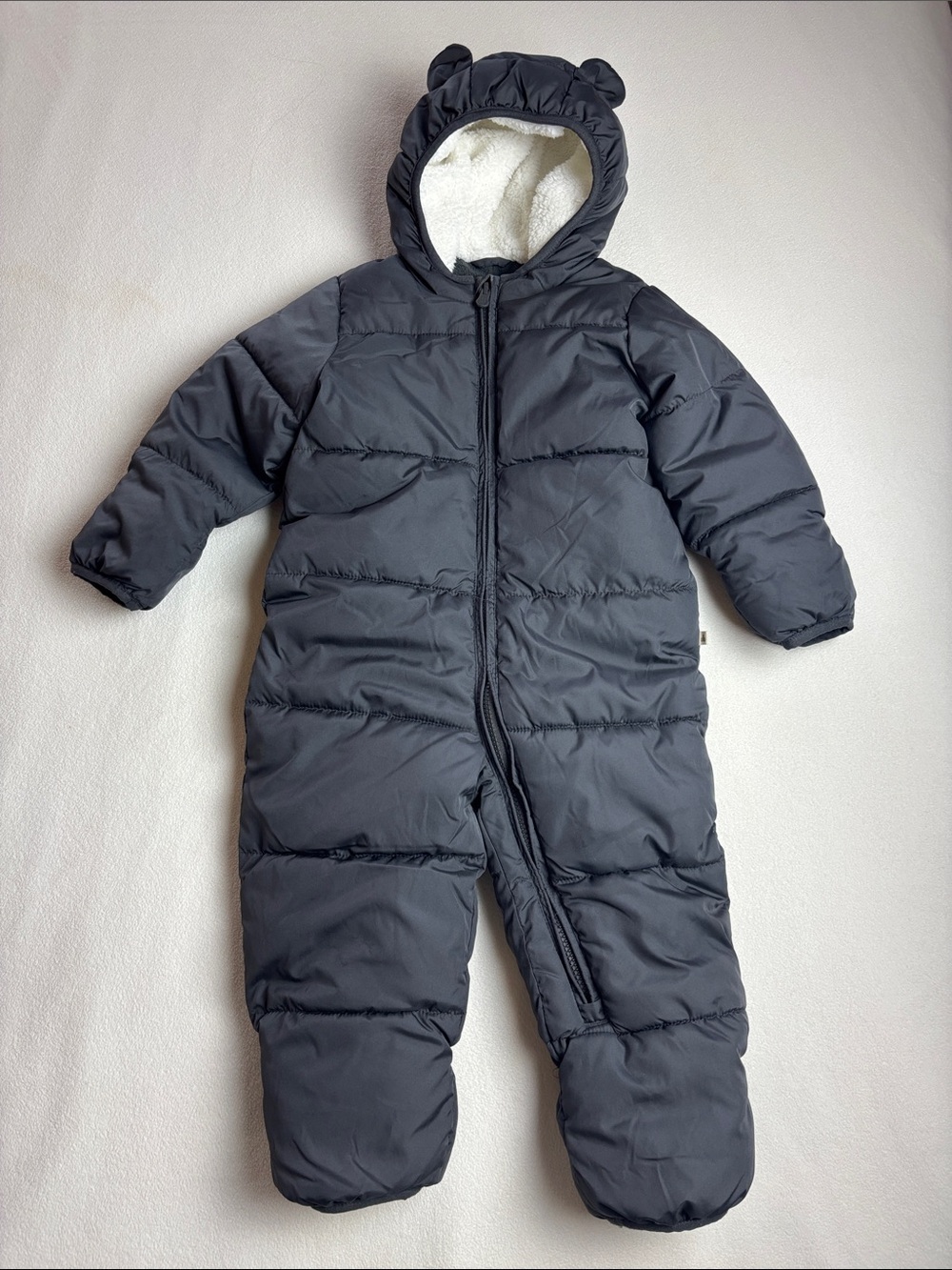 Baby GAP ColdControl Max Puffer Snowsuit 18-24m Bear Ear Hood